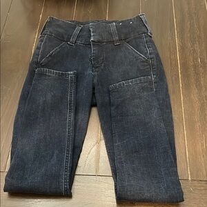 Women's Dark Blue Express Dress Jeans